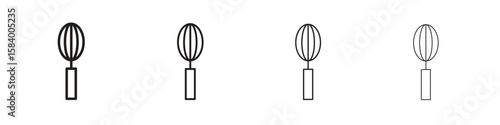 Whisk icon for graphic design, Web, UI, app. Simple abstract icons