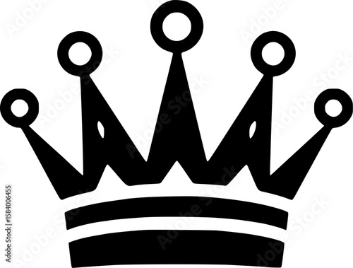 Crown - High Quality Vector Logo - Vector illustration ideal for T-shirt graphic