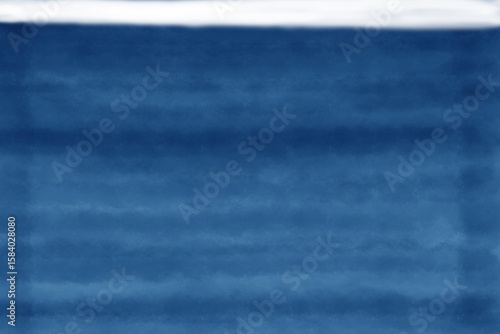 やさしい和柄の藍色背景素材