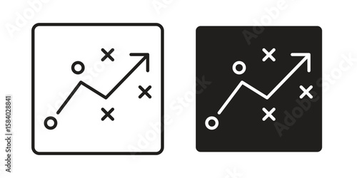 Tactical icon concept for infographic, website or app.