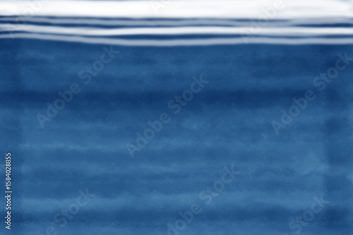 やさしい和柄の藍色背景素材