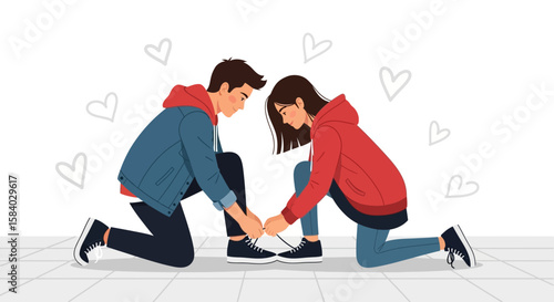 Celebrate National Girlfriend Day A tender moment with your sweetheart on a special day, showing love and affection.