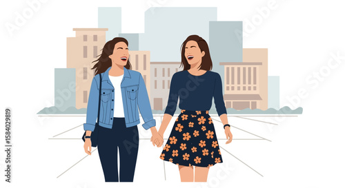 Celebrating national girlfriend day capturing the bond, friendship, and style with kindred spirits on their special occasion together.