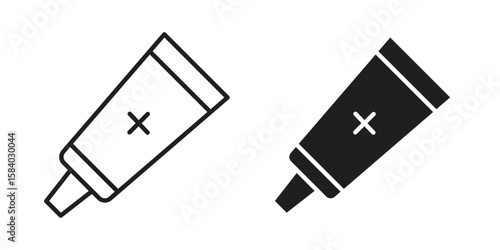 Ointment icon concept for infographic, website or app.
