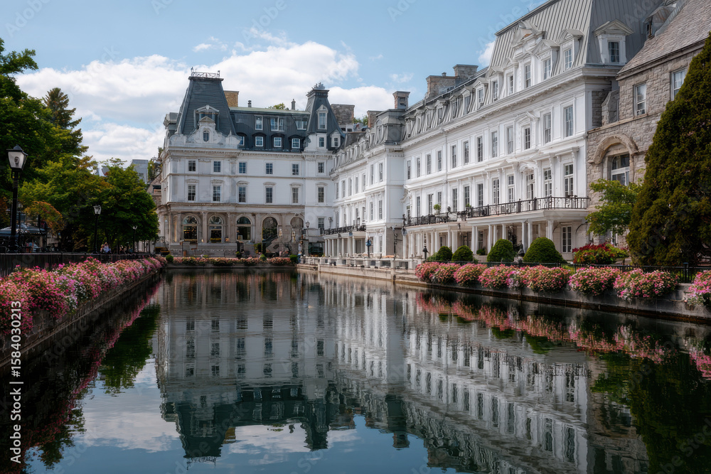 Fototapeta premium explore breathtaking summer landscapes and nature across unique cities in canada focusing specifically on