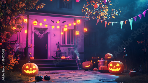 halloween pumpkin background