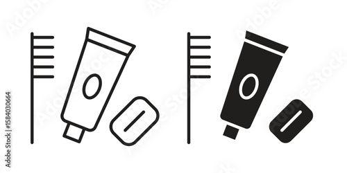 hygiene kit icon concept for infographic, website or app.