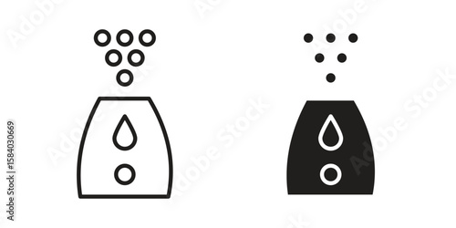 Humidifier icon concept for infographic, website or app.