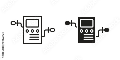 Dialysis icon concept for infographic, website or app.