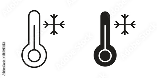 Cold icon concept for infographic, website or app.