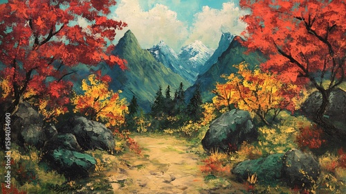 autumn in the forest