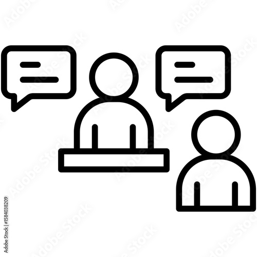 Interviewer Icon