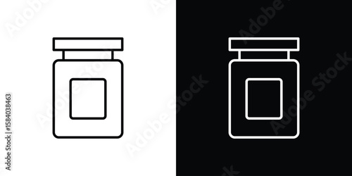 Jar icon Logo Template. lianer pictogram set.