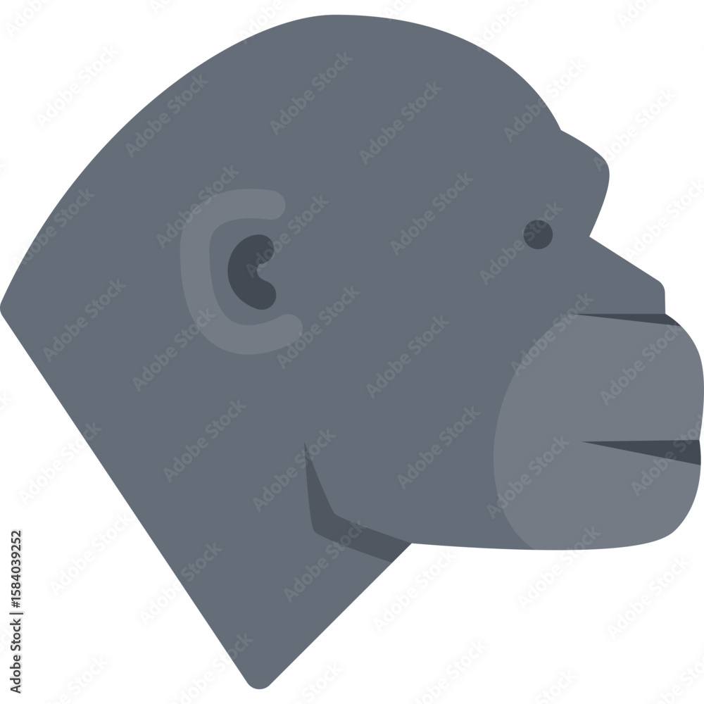 Obraz premium monkey icon