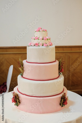 Blush and Bloom Celebration Cake