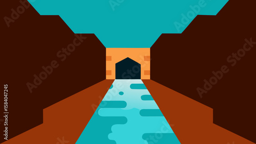 River That Mysteriously Disappears into an Underground Cave