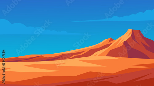 Explore a Vast High Altitude Plateau Empty and Windswept