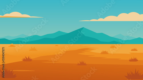 Explore a Vast Plain of Sagebrush Stretching to Distant Mountains