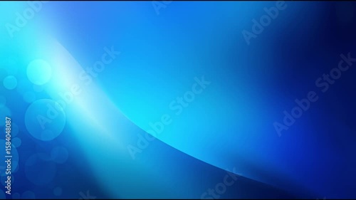 Blue gradient background with bokeh effect and a diagonal light streak