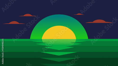 Witness the Rare Green Flash of Light at the Exact Moment of Sunset