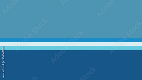 Observe the Stark Perfectly Straight Line of the Horizon Landscape