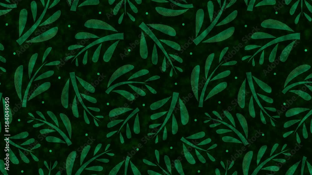 custom made wallpaper toronto digitalBotanical Pattern Background. Seamless Loop Animation
ボタニカルパターン背景 シームレスループアニメーション