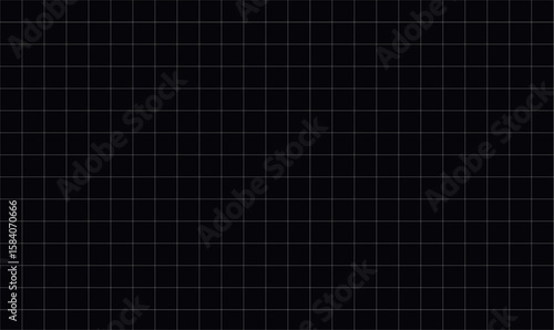 Black squared grid texture, graph paper.