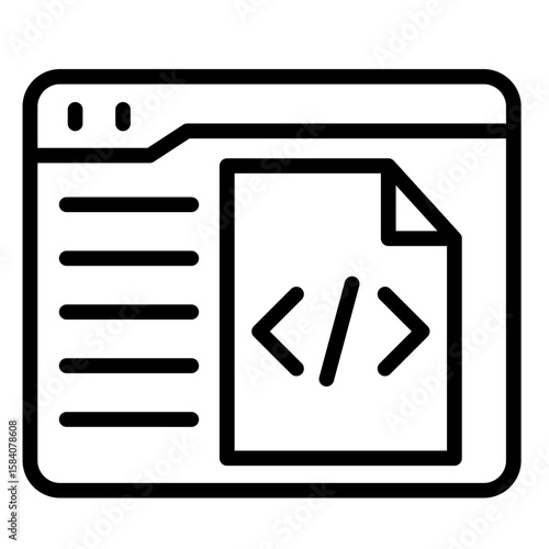 Metadata  Icon Element For Design
