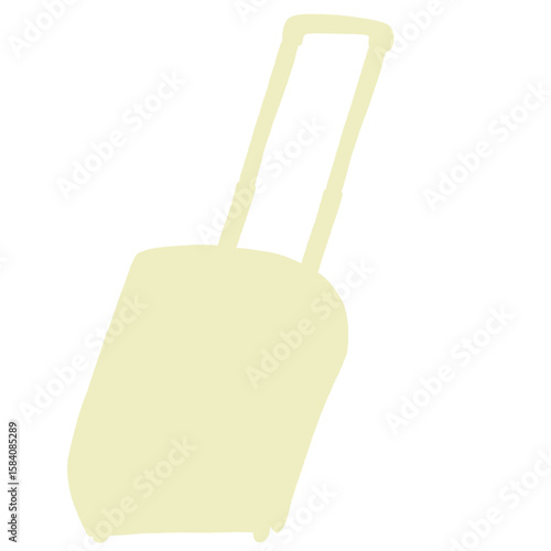 キャリー　旅行　趣味　イラスト　クリーム　単体　シークレット