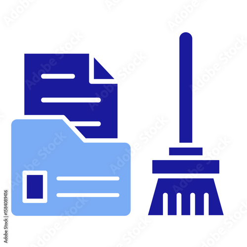 Data Cleaning  Icon Element For Design
