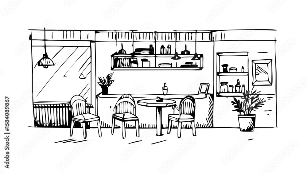 Obraz premium interior of a house