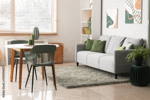 Modern living room interior...