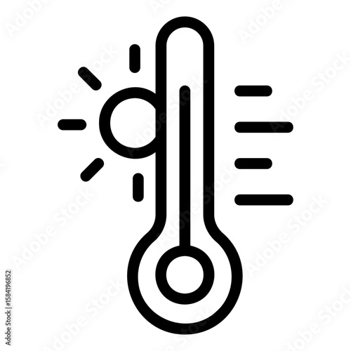 termometer Line Icon