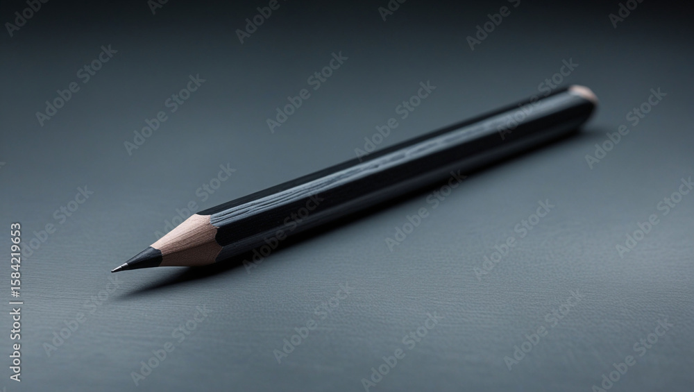 Black pencil graphite lead drawing writing art design education office stationary tool equipment creativity Black pencil graphite lead drawing writing art design education office stationary tool equipment creativity
