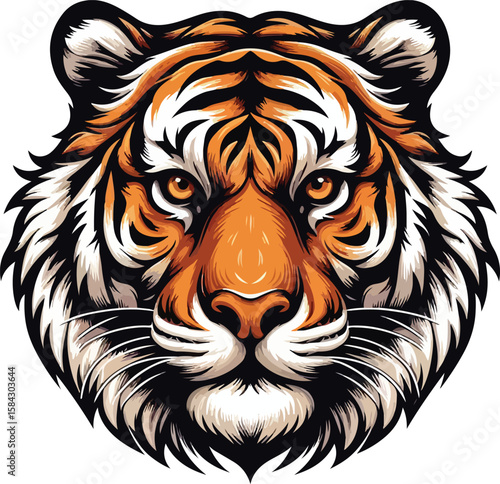 head of tiger