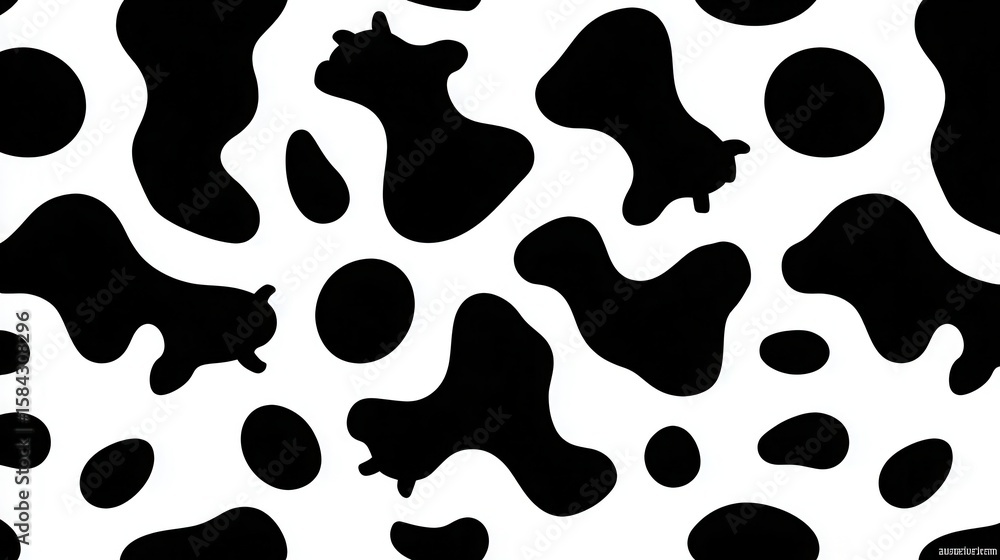Abstract black and white pattern design. Abstract black and white pattern design.