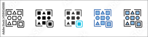 Normalization Icon Pack Multistyle Illustration
