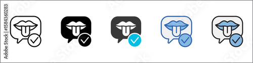 Phonology Icon Pack Multistyle Illustration
