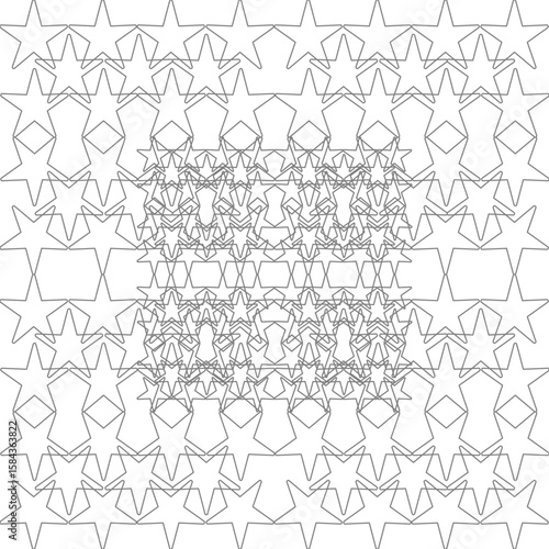 style, paper, deco, art, graph, graphic, modern, ornament, holiday, wrapping, element, artistic, elegant, geometric, repetition, god, geometry, monochrome, ask, grid, disorder, illustration, star, vec