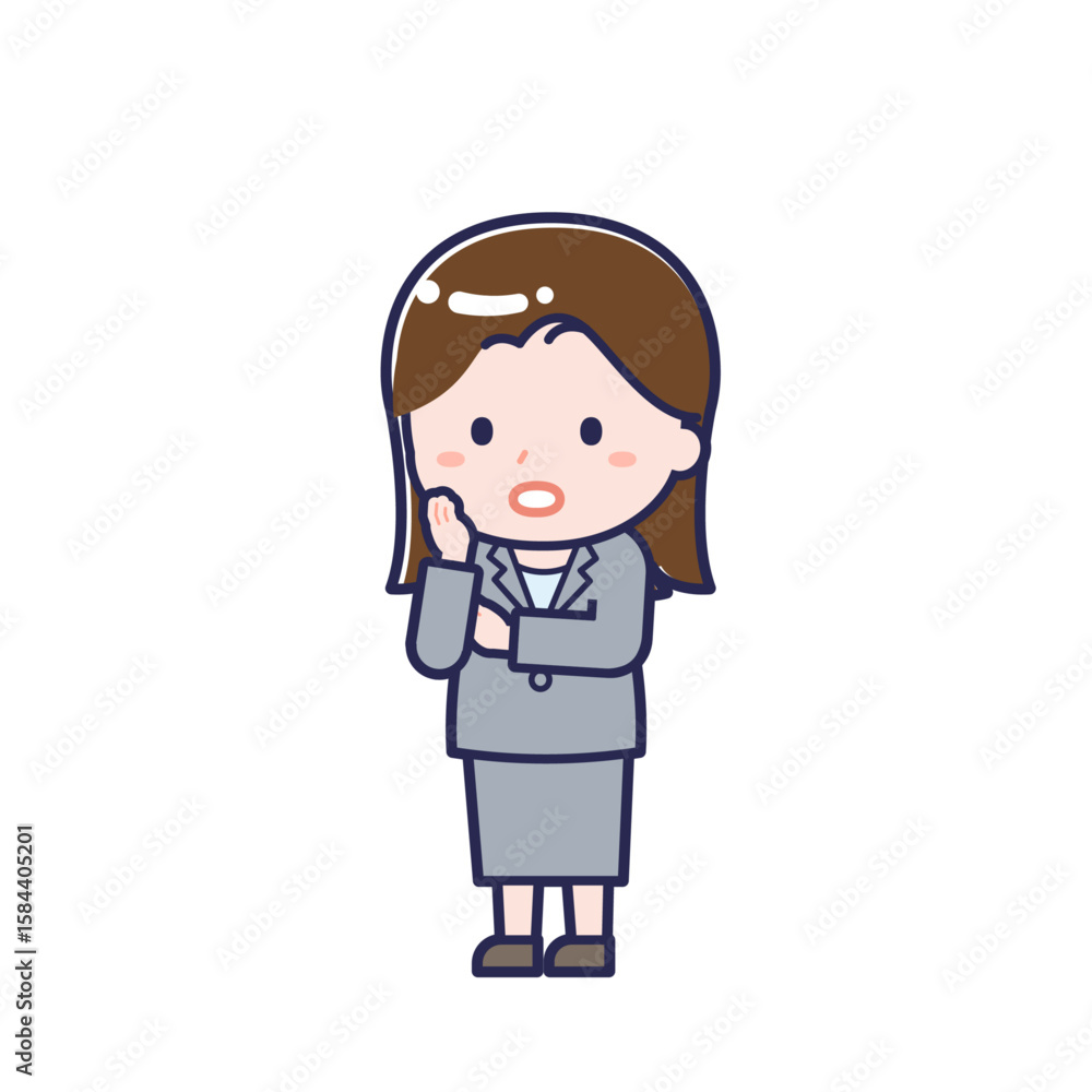 会社員/ななめ/女性 20 会社員/ななめ/女性 20