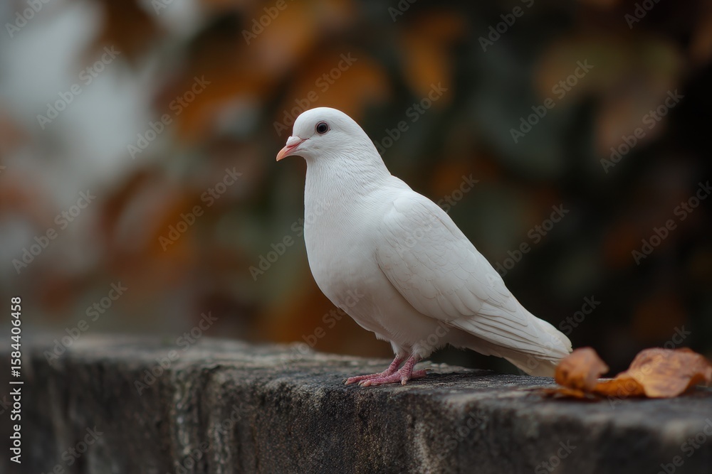 a small solitary white dove a small solitary white dove