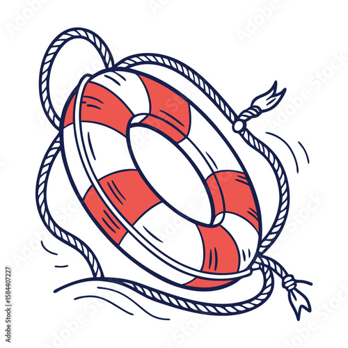 Life preserver illustration