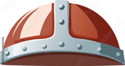 set of medieval knight warrior metal rusty old ancient helmet cut out.scratched, stained, torn, dirty, helmet, obsolete, old-fashioned, color image, damaged, headwear, illustration, medieval, vector, 