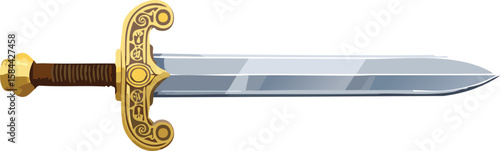 old medieval royal sword, antique weapon with rust metal. isolated on transparent white background. cut out.sword, sketch, vector, weapon, illustration, blade, line art, knife - weapon, fantasy, 