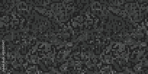 Military camouflage patterns texture in black and gray