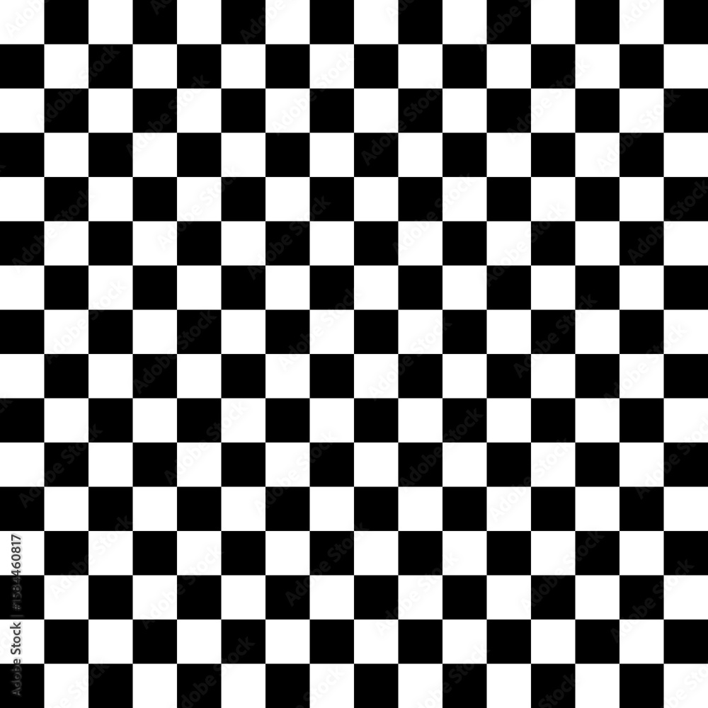 Fototapeta premium Black and white checkered pattern.Chess pattern square background