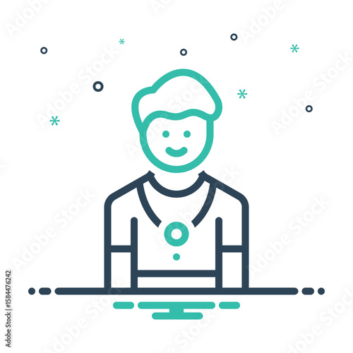 Mix icon for brother