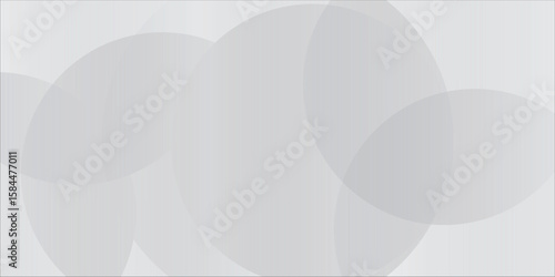 Elegant Abstract Background with Overlapping Transparent Circular Shapes vector illustrator eps10