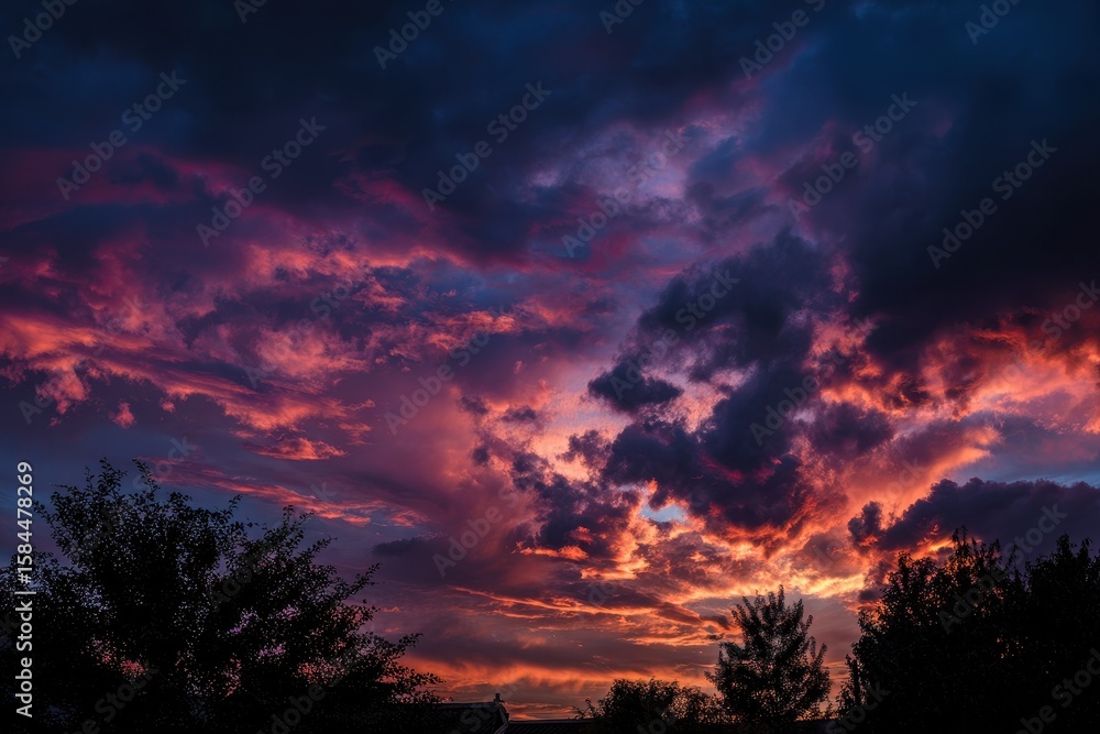 Fototapeta premium Ideal dusk sky photos