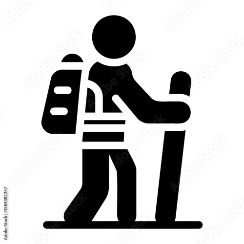 nomad journey Solid icon